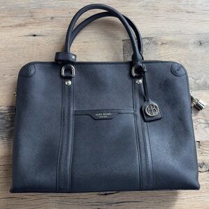 Henri Bendel Black Laptop Bag